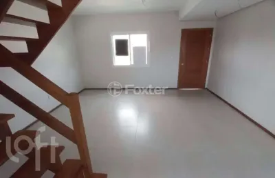 Casa em condomínio fechado com 3 quartos à venda na rua antônio pinheiro cabral, 367, aberta dos morros, porto alegre, 88 m2 por r$ 435.000