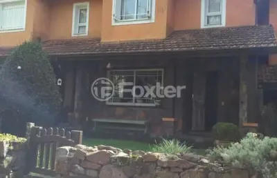 Casa em condomínio fechado com 3 quartos à venda na rua gil, 234, vila suiça, gramado, 172 m2 por r$ 1.185.000