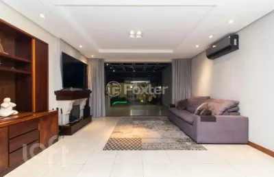 Casa em condomínio fechado com 3 quartos à venda na rua padre joão batista reus, 68, vila conceição, porto alegre, 313 m2 por r$ 1.289.000