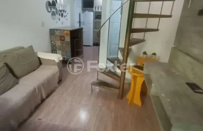 Casa em condomínio fechado com 1 quarto à venda na rua santo alfredo, 537, vila são josé, porto alegre, 41 m2 por r$ 163.000