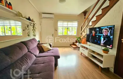 Casa em condomínio fechado com 2 quartos à venda na avenida josé aloísio filho, 801, humaitá, porto alegre, 71 m2 por r$ 350.000