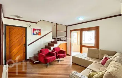 Cobertura com 3 quartos à venda na rua padre hildebrando, 520, santa maria goretti, porto alegre, 196 m2 por r$ 779.000