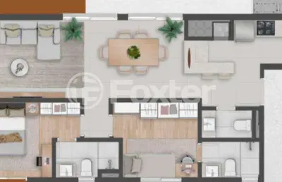 Apartamento com 2 quartos à venda na avenida bagé, 202, petrópolis, porto alegre, 152 m2 por r$ 1.147.000