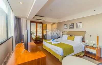 Flat com 1 quarto à venda na rua comendador caminha, 42, moinhos de vento, porto alegre, 29 m2 por r$ 410.000