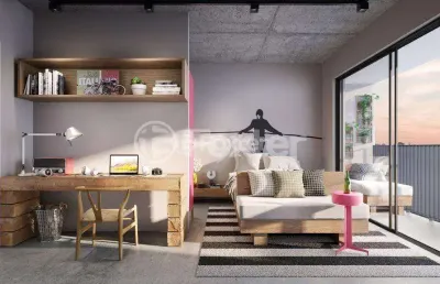 Loft com 1 quarto à venda na rua almirante tamandaré, 150, floresta, porto alegre, 21 m2 por r$ 295.000