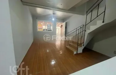 Casa em condomínio fechado com 2 quartos à venda na rua treze de maio, 630, rio branco, canoas, 103 m2 por r$ 280.000