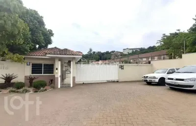 Casa em condomínio fechado com 3 quartos à venda na rua guia lopes, 968, rondônia, novo hamburgo, 121 m2 por r$ 590.000