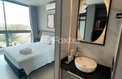 Kitnet / stúdio à venda na rua césar nascimento, 549, jurerê, florianópolis, 20 m2 por r$ 850.000