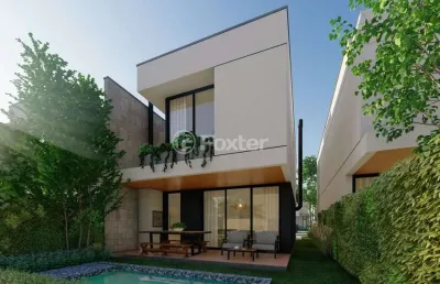 Casa em condomínio fechado com 3 quartos à venda na rua otávio schemes, 2200, barnabé, gravataí, 136 m2 por r$ 833.020