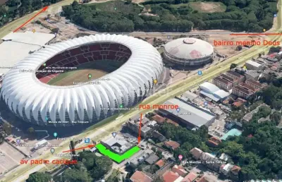 Terreno comercial à venda na avenida padre cacique, 1000, praia de belas, porto alegre, 984 m2 por r$ 3.343.000