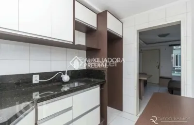 Apartamento com 2 quartos à venda na rua padre joão batista reus, 3347, camaquã, porto alegre, 54 m2 por r$ 220.000