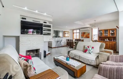 Casa em condomínio fechado com 3 quartos à venda na avenida edgar pires de castro, 540, hípica, porto alegre, 220 m2 por r$ 895.000