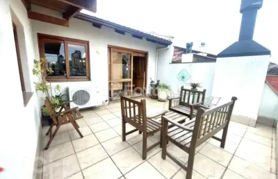 Cobertura com 2 quartos à venda na rua barão de ubá, 50, bela vista, porto alegre, 170 m2 por r$ 900.000
