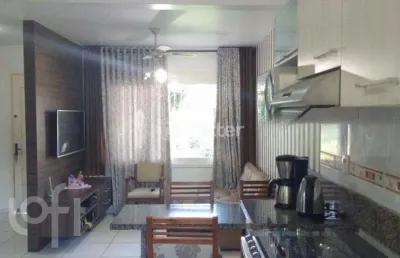 Casa em condomínio fechado com 2 quartos à venda na rua pedro petry, 190, rondônia, novo hamburgo, 59 m2 por r$ 240.000