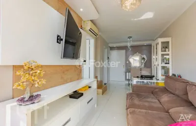 Cobertura com 1 quarto à venda na rua padre hildebrando, 1086, santa maria goretti, porto alegre, 60 m2 por r$ 399.000