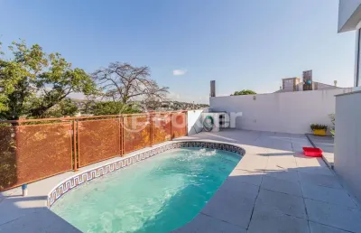 Casa com 2 quartos à venda na rua antônio carlos lopes, 10, medianeira, porto alegre, 308 m2 por r$ 1.170.000