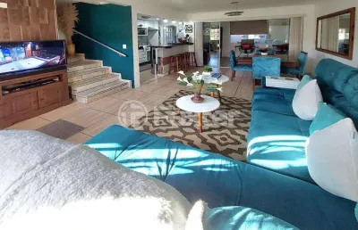 Casa em condomínio fechado com 3 quartos à venda na avenida edgar pires de castro, 350, hípica, porto alegre, 118 m2 por r$ 350.000