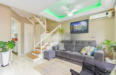 Casa em condomínio fechado com 3 quartos à venda na avenida guilherme schell, 1250, rio branco, canoas, 88 m2 por r$ 437.000