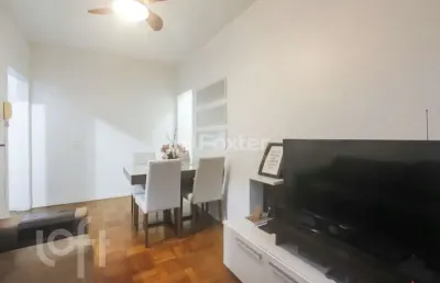 Apartamento com 1 quarto à venda na rua vicente da fontoura, 740, santo antônio, porto alegre, 57 m2 por r$ 205.000