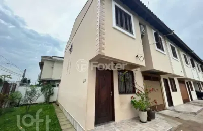 Casa em condomínio fechado com 3 quartos à venda na rua vereador adão da silva santos, 230, são josé, canoas, 112 m2 por r$ 532.000