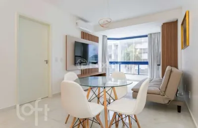 Apartamento com 1 quarto à venda na rua césar nascimento, 31, jurerê, florianópolis, 45 m2 por r$ 900.000