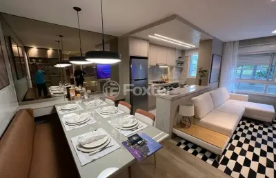 Apartamento com 2 quartos à venda na rua tenente ary tarrago, 2575, jardim itu sabará, porto alegre, 56 m2 por r$ 355.000