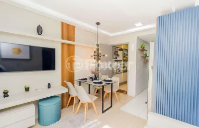 Apartamento com 2 quartos à venda na estrada chácara do banco, 510, restinga, porto alegre, 47 m2 por r$ 208.000