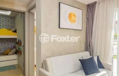 Apartamento com 2 quartos à venda na estrada chácara do banco, 510, restinga, porto alegre, 42 m2 por r$ 215.000