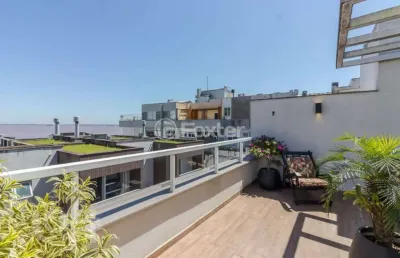 Casa em condomínio fechado com 3 quartos à venda na avenida padre cacique, 1860, praia de belas, porto alegre, 250 m2 por r$ 1.900.000