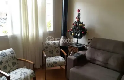 Casa em condomínio fechado com 2 quartos à venda na rua pistoia, 830, rio branco, canoas, 67 m2 por r$ 298.000