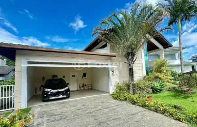 Casa em condomínio fechado com 4 quartos à venda na servidão joão josé de melo, 170, córrego grande, florianópolis, 340 m2 por r$ 3.830.000