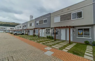 Casa em condomínio fechado com 2 quartos à venda na estrada cristiano kraemer, 5018, vila nova, porto alegre, 87 m2 por r$ 319.000