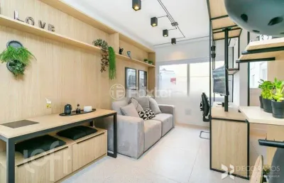 Apartamento com 1 quarto à venda na avenida joão pessoa, 407, centro histórico, porto alegre, 30 m2 por r$ 520.000