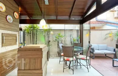 Casa em condomínio fechado com 4 quartos à venda na avenida willy eugênio fleck, 225, sarandi, porto alegre, 157 m2 por r$ 1.035.000
