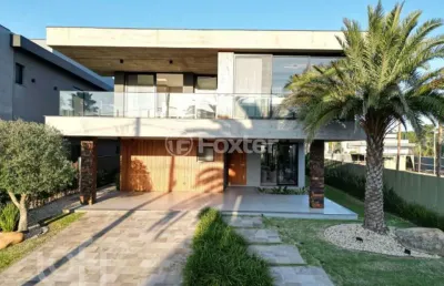 Casa em condomínio fechado com 5 quartos à venda na estrada estrada do mar, 6, centro, capão da canoa, 420 m2 por r$ 5.800.000