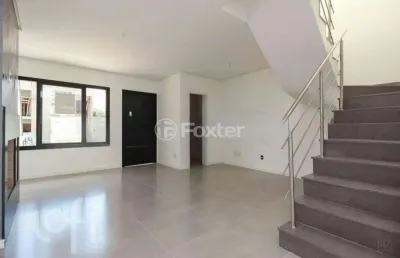 Casa em condomínio fechado com 3 quartos à venda na estrada jorge pereira nunes, 478, campo novo, porto alegre, 115 m2 por r$ 635.990
