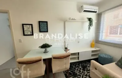 Apartamento com 1 quarto à venda na rua brasil, 1300, centro, canoas, 33 m2 por r$ 198.000