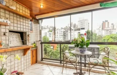 Apartamento com 3 quartos à venda na rua dona laura, 782, rio branco, porto alegre, 140 m2 por r$ 1.500.000