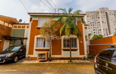 Casa em condomínio fechado com 3 quartos à venda na rua tenente ary tarrago, 1720, jardim itu sabará, porto alegre, 85 m2 por r$ 415.000