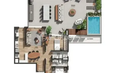 Apartamento com 2 quartos à venda na avenida guaporé, 50, petrópolis, porto alegre, 186 m2 por r$ 1.990.000