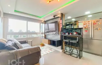Apartamento com 2 quartos à venda na rua jerônymo zelmanovitz, 100, são sebastião, porto alegre, 56 m2 por r$ 580.000