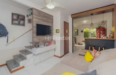 Casa em condomínio fechado com 2 quartos à venda na rua dorival castilhos machado, 94, aberta dos morros, porto alegre, 97 m2 por r$ 285.000