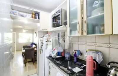 Casa em condomínio fechado com 2 quartos à venda na avenida guilherme schell, 00, rio branco, canoas, 76 m2 por r$ 278.999