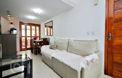 Casa em condomínio fechado com 3 quartos à venda na rua landel de moura, 2225, tristeza, porto alegre, 131 m2 por r$ 459.900
