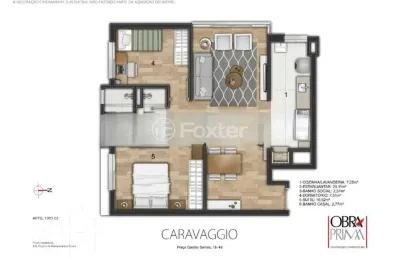 Apartamento com 2 quartos à venda na praça doutor gastão santos, 18, passo da areia, porto alegre, 66 m2 por r$ 670.000