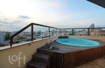 Cobertura com 3 quartos à venda na rua comendador rheingantz, 362, auxiliadora, porto alegre, 202 m2 por r$ 1.380.000