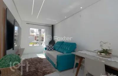 Casa em condomínio fechado com 2 quartos à venda na rua santa júlia, 55, olaria, canoas, 65 m2 por r$ 377.999