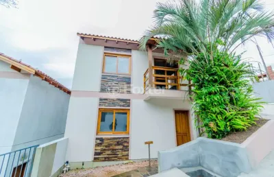 Casa em condomínio fechado com 2 quartos à venda na estrada dos alpes, 349, cascata, porto alegre, 70 m2 por r$ 379.000