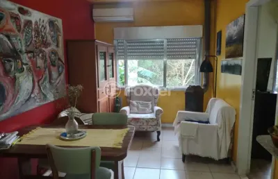 Cobertura com 1 quarto à venda na avenida capivari, 572, cristal, porto alegre, 75 m2 por r$ 372.000