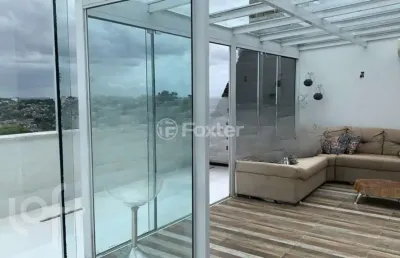 Cobertura com 2 quartos à venda na rua catumbi, 131, medianeira, porto alegre, 132 m2 por r$ 599.000
